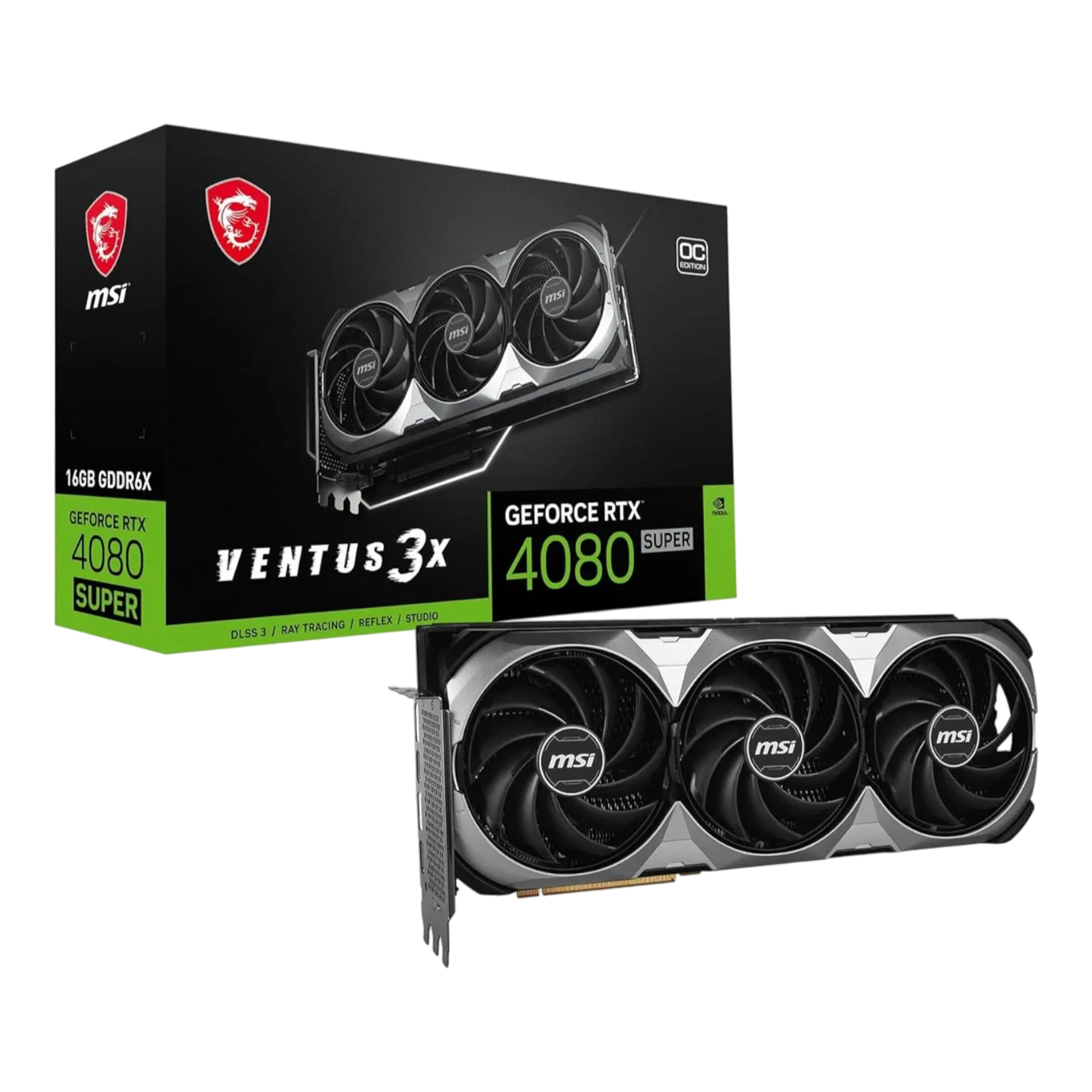 MSI Nvidia GeForce RTX 4060 Ti Ventus 2X Black 16G OC | Eze Enterprise